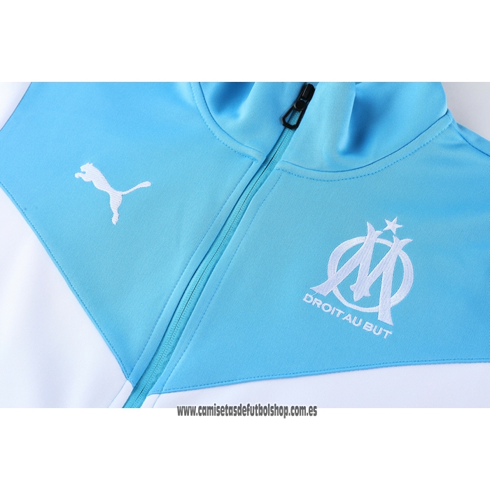 Chaqueta del Olympique Marsella 21-22 Azul